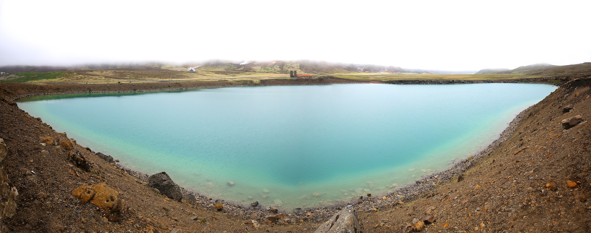 Graenvatn, Islande, lac, paysages
