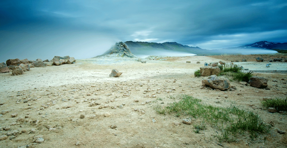 vent, Islande, fumerolles, gif animé