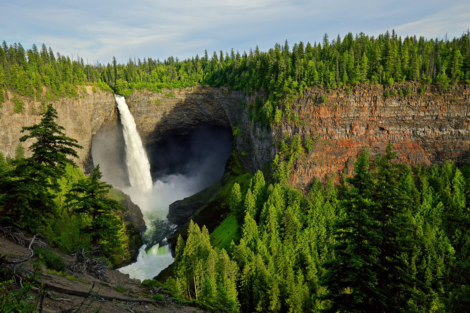 Helmcken falls, Wells Gray PP, BC, Canada, paysages, nature